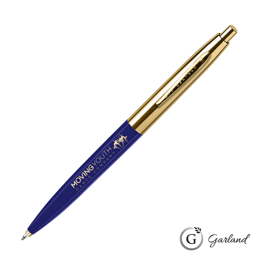 Garland® Monument Ballpoint Clicker Pen - Gold Accent 5