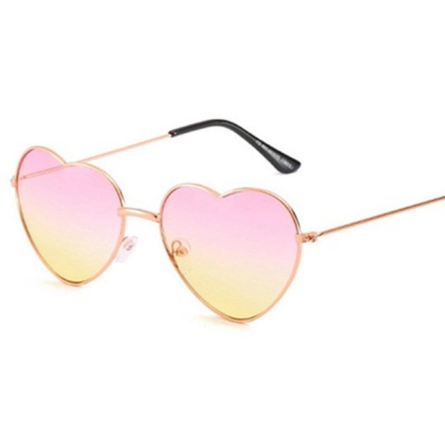 Heart Shape Vintage Retro Metal frame Sunglasses 7