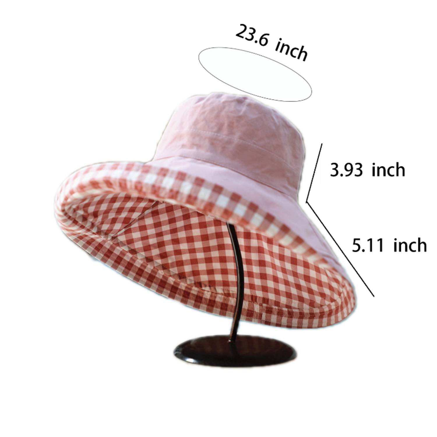 Women Reversible Cotton Bucket Hat 6