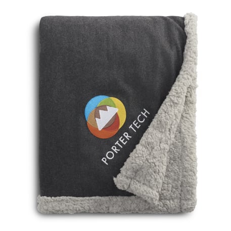 Field & Co.® Oversized Wool Sherpa Blanket 82