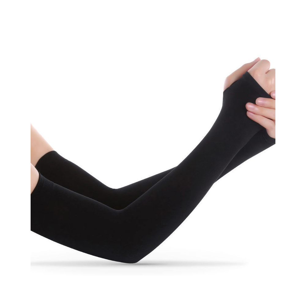 Ice silk sun protection cooling arm sleeve 3