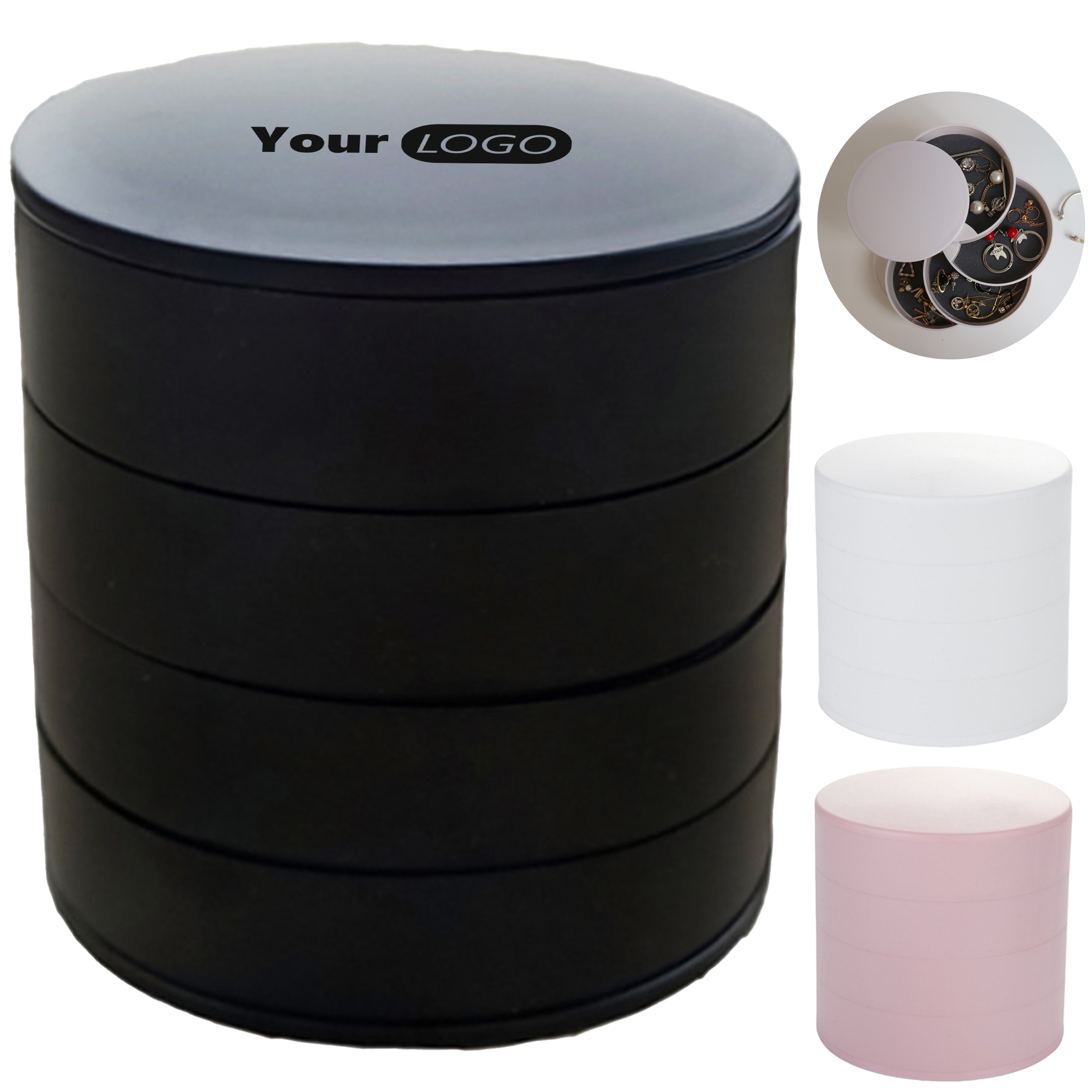 Abs Minimally Designed Multi-Layer Jewelry Box 2