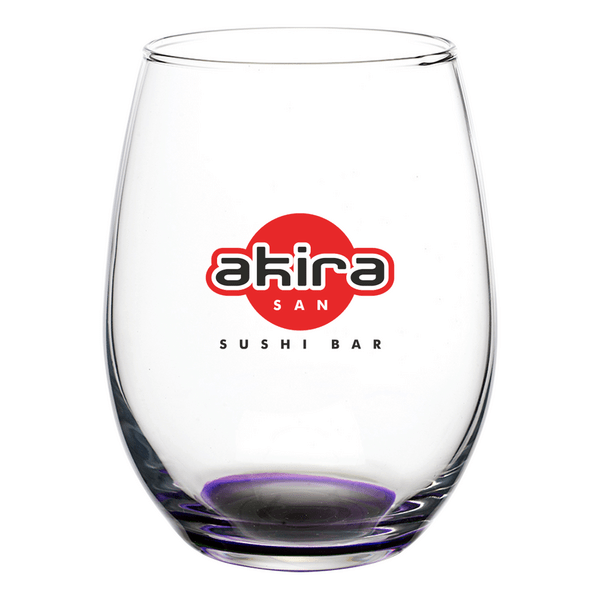 Liquid Lunch 15 oz Stemless Wine Glasses 46