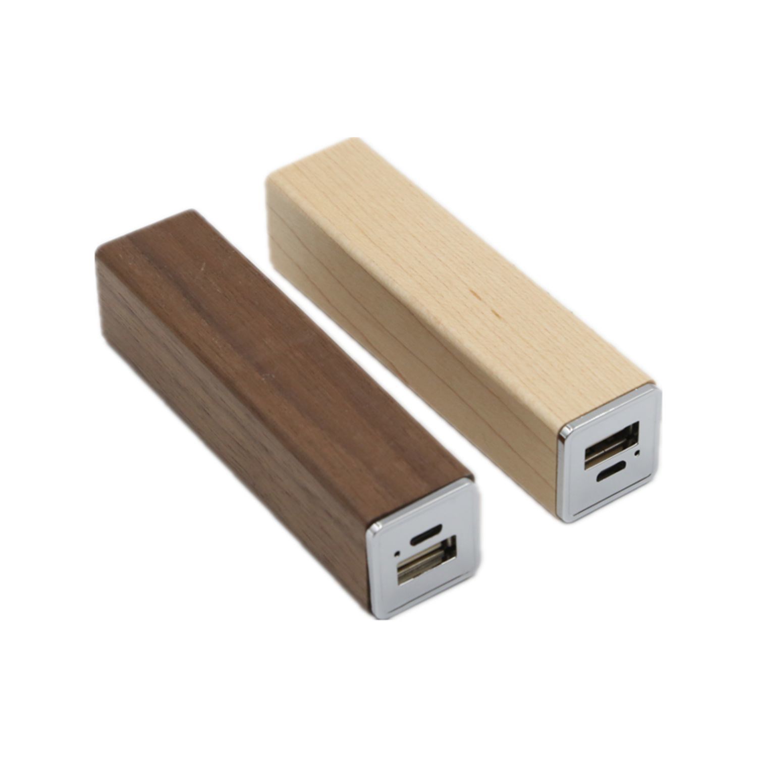2200 mAh Eco-Friendly Wooden Power Bank 4