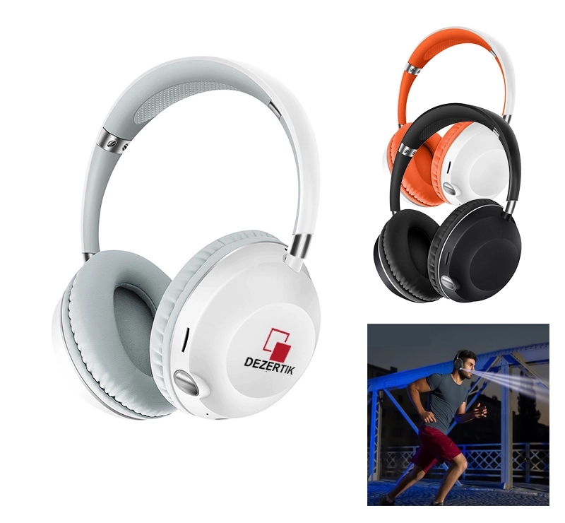 Wireless Bluetooth Flashlight Headset 3