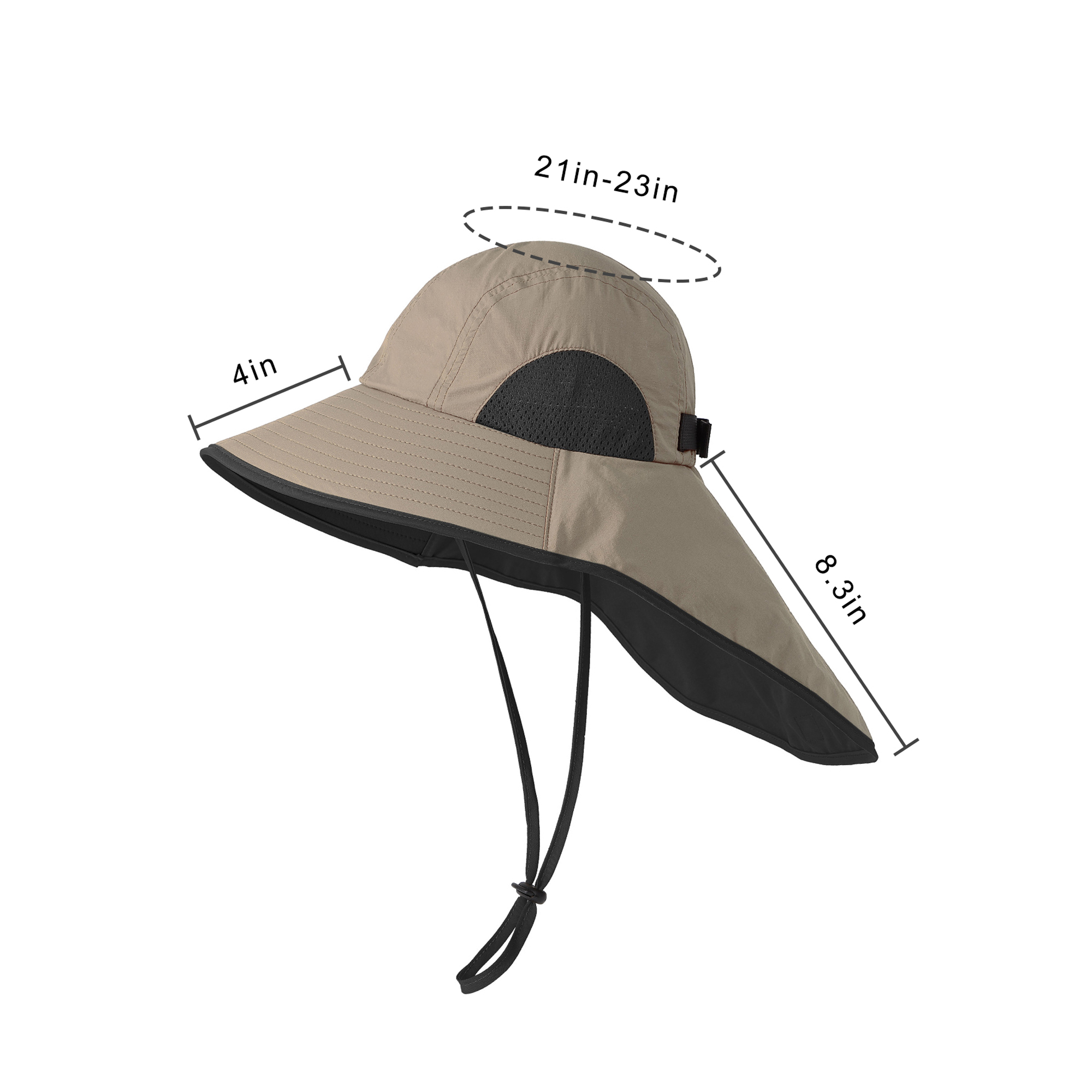Super Wide Brim Bucket Hat 3
