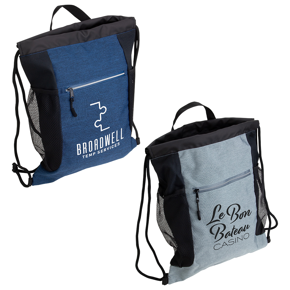 Greystone Polycanvas Drawstring Backpack 15