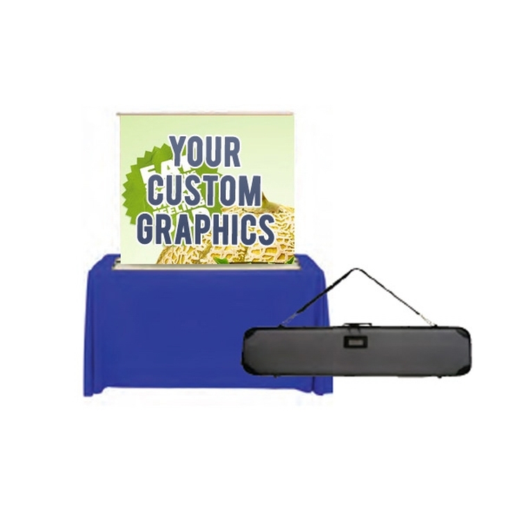 Retractable Tabletop Banner 60in x 36in Graphic 2