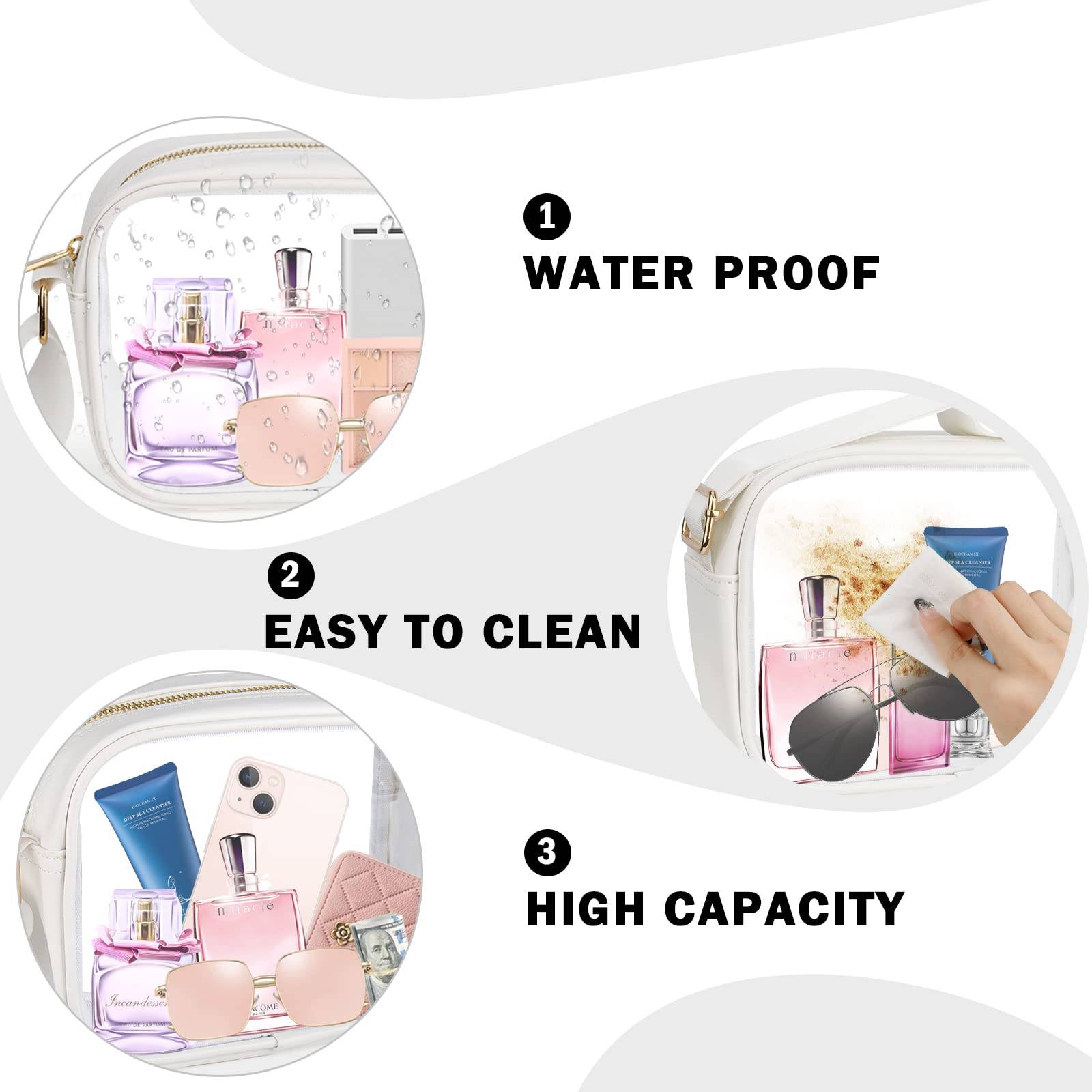 PVC Clear Crossbody Bag 3