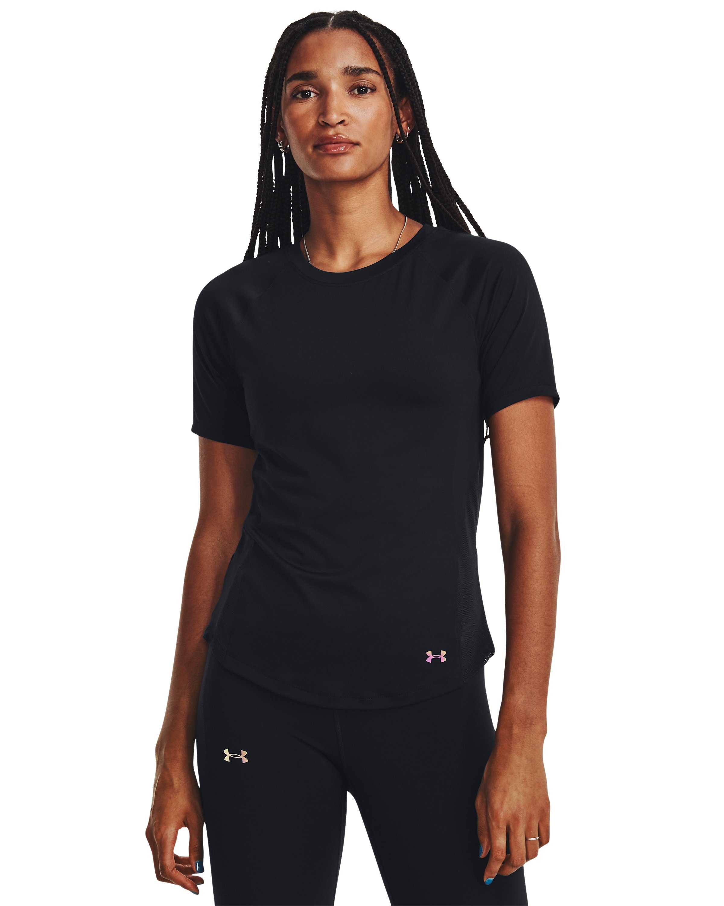 Women's UA RUSH Mesh Short Sleeve  2