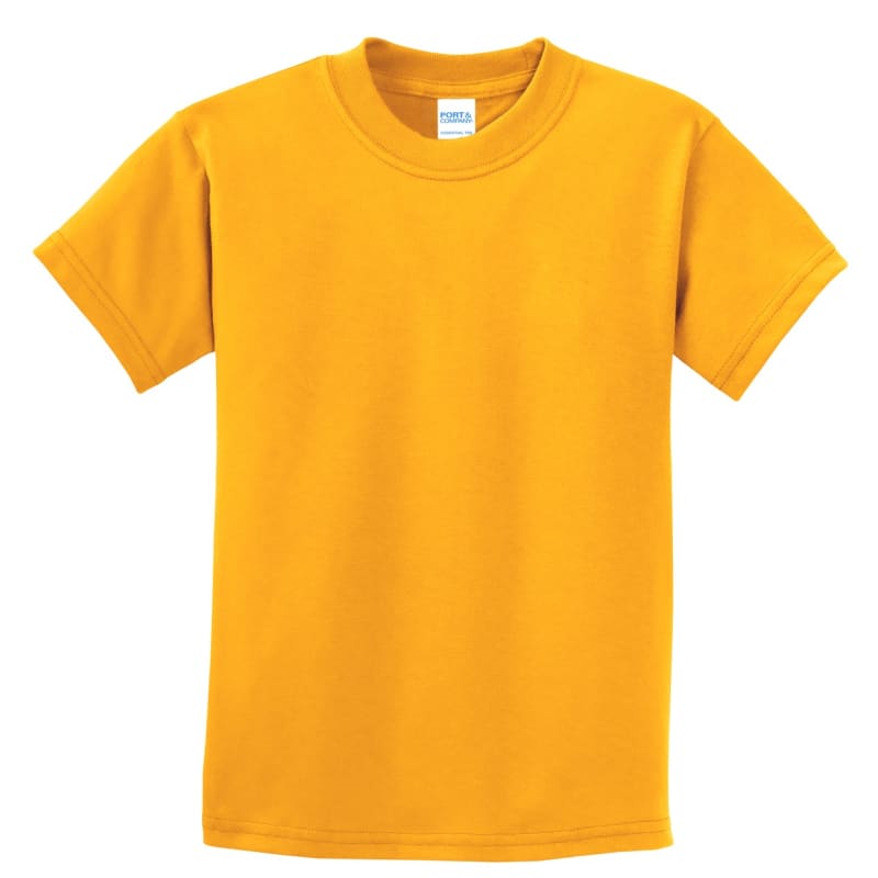 Port & Company Youth Essential Tee. 19
