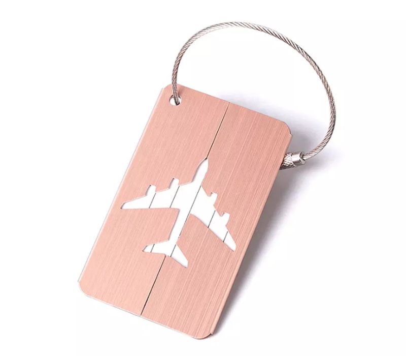 Aluminum Luggage Tag 2