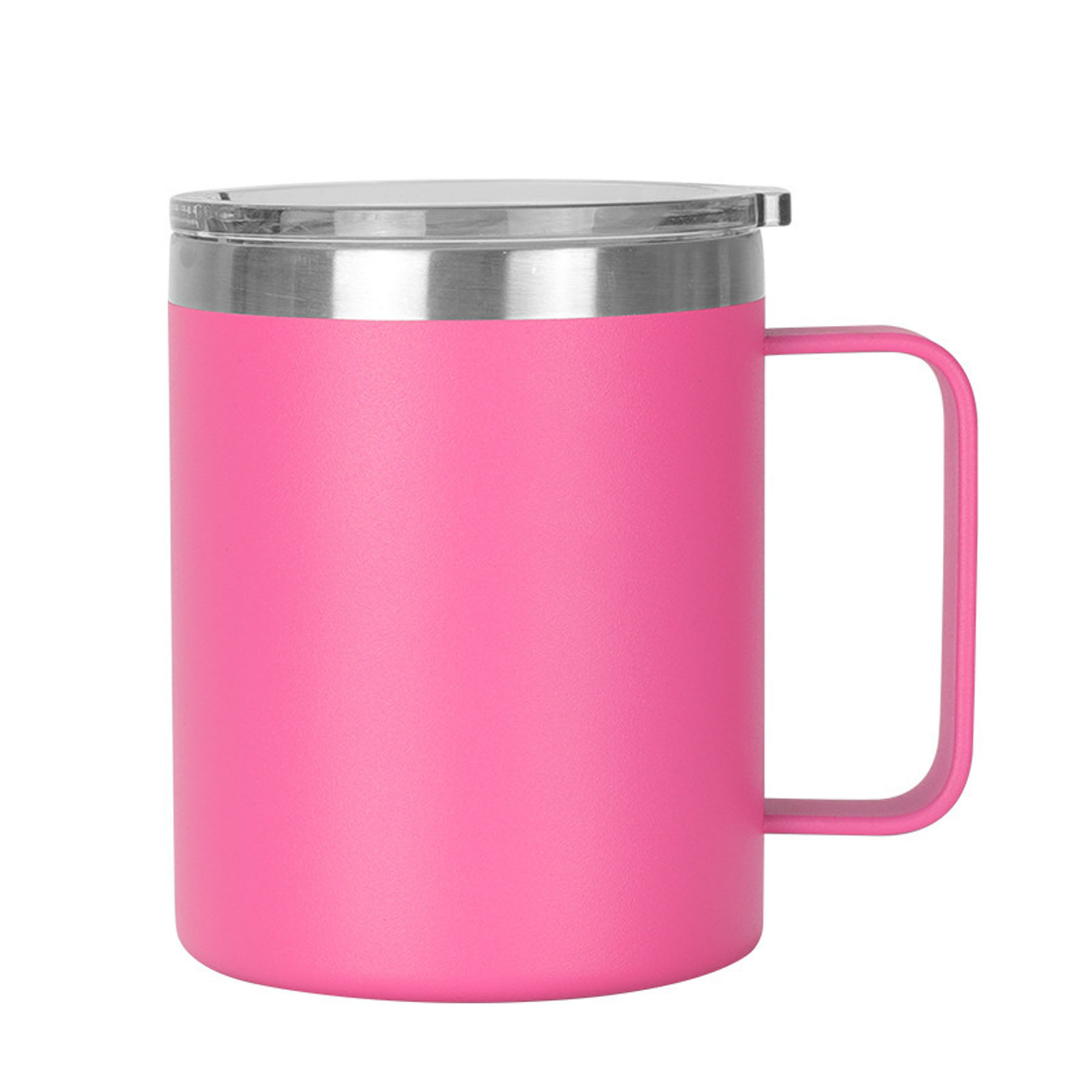 12 Oz. Powder Coated Stainless Steel Camping Mug 6