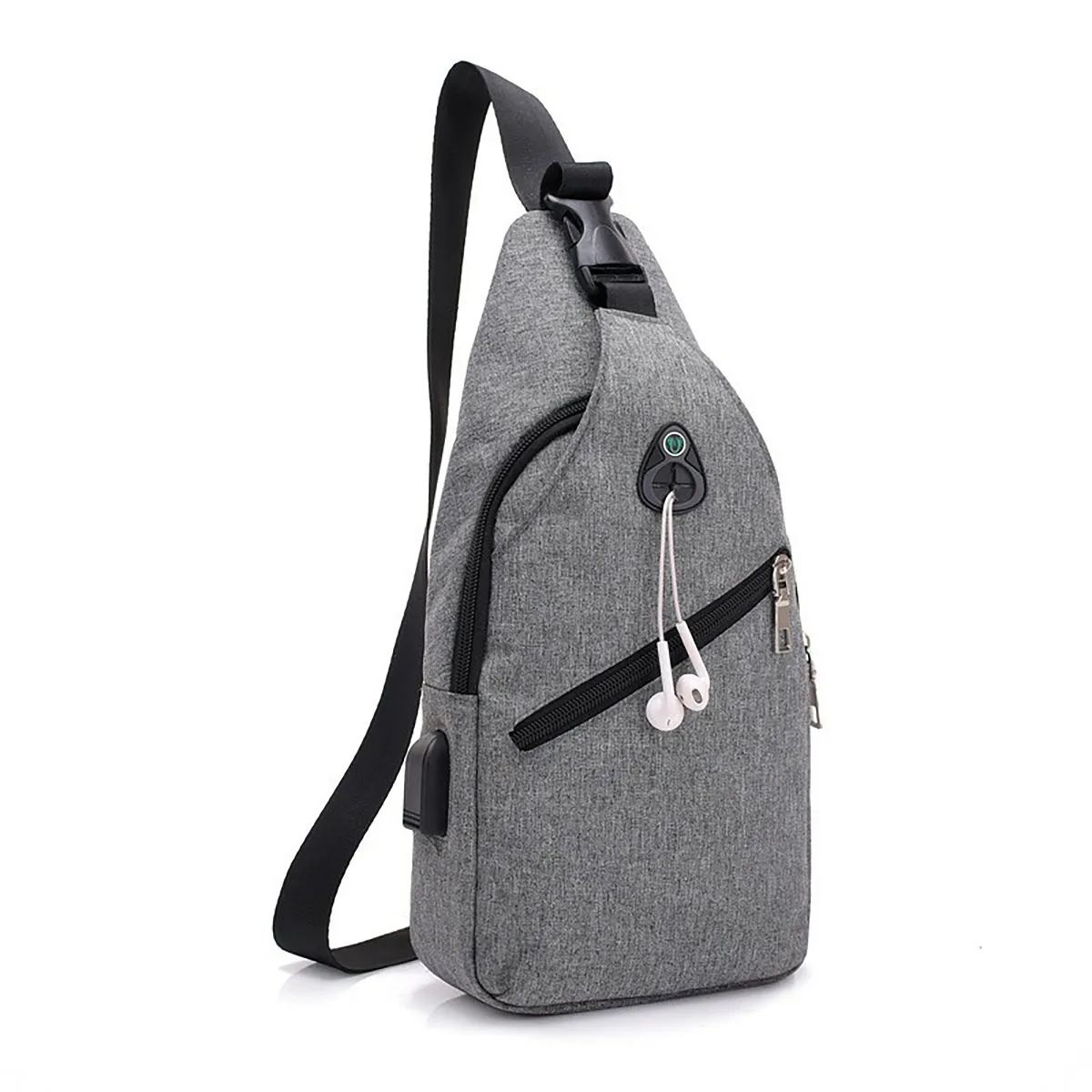 Crossbody Chest Shoulder Water Sling Purse Strap Travel Bag 3