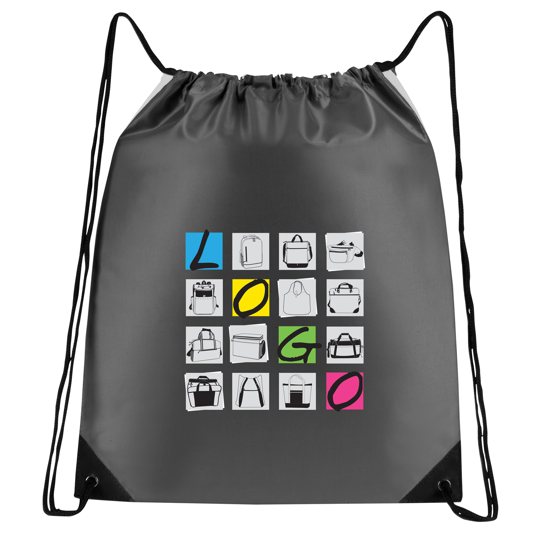 All Purpose Drawstring Tote III Bag 3