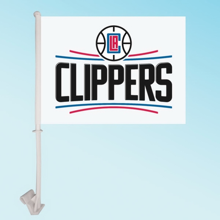 11.5" x 15"  Custom Rectangular Car Flag - Single Sided