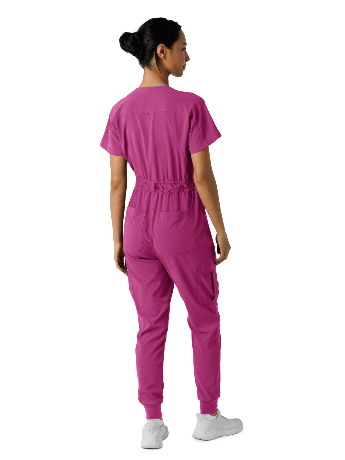Wink - Renew - Women's Seven-Pocket Cargo Jogger Jumpsuit 12