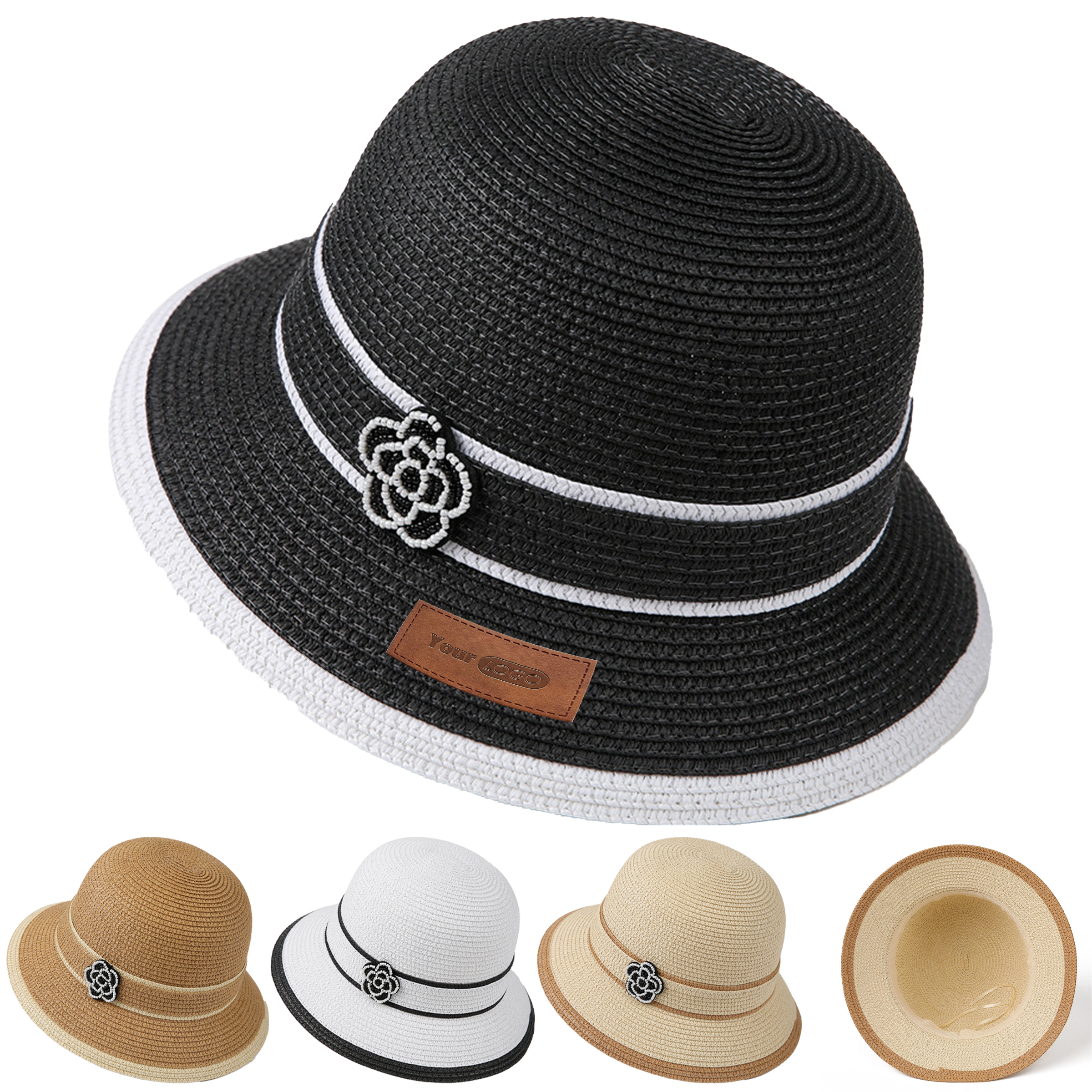 Straw Foldable Sunscreen Hat 5