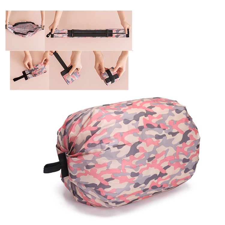 Laiska foldable reusable shopping bag, travel large beach bag waterproof and sandproof, picnic camp 1