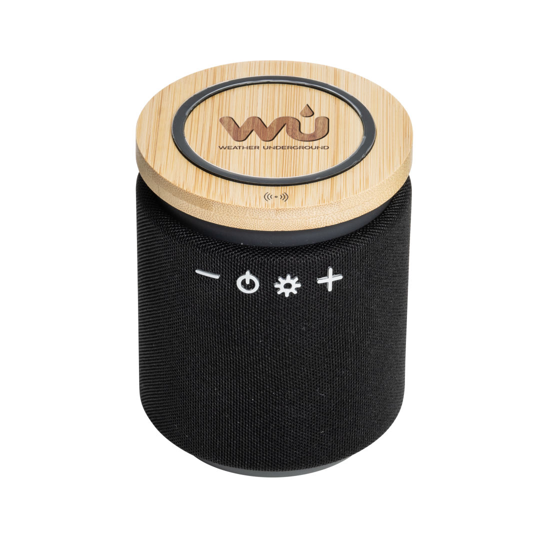 Amitola Color Changing LED Speaker w/Wireless Charger 3