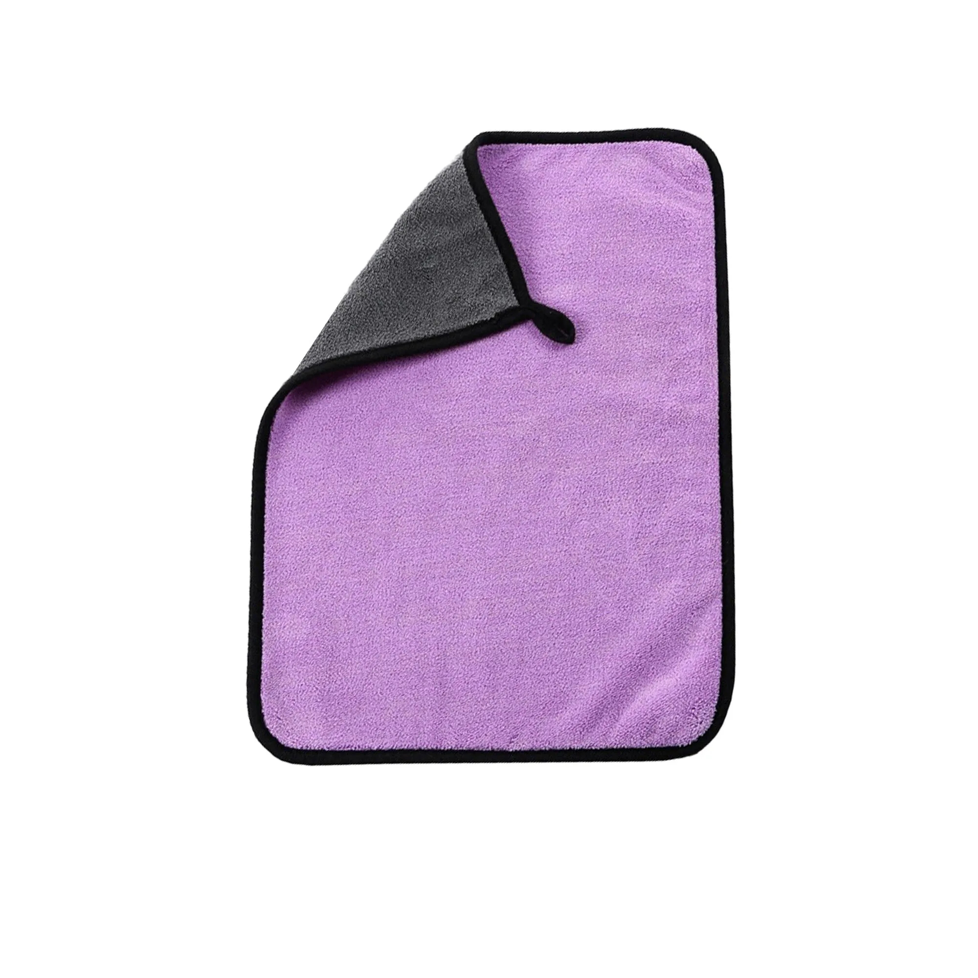 500 GSM Two Color Coral Velvet Thickened Car Cleaning Cloth 5