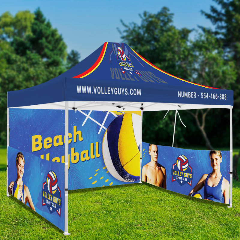 10ft X 15ft Full Color Pop Up Canopy Tents 28