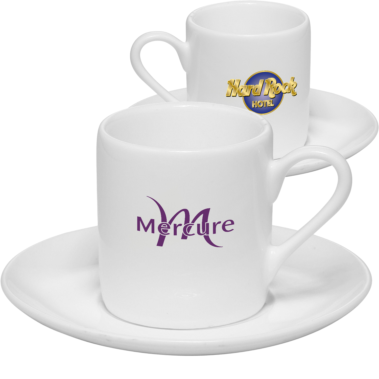 3 oz. Porcelain Espresso Cups w/ custom imprint 2