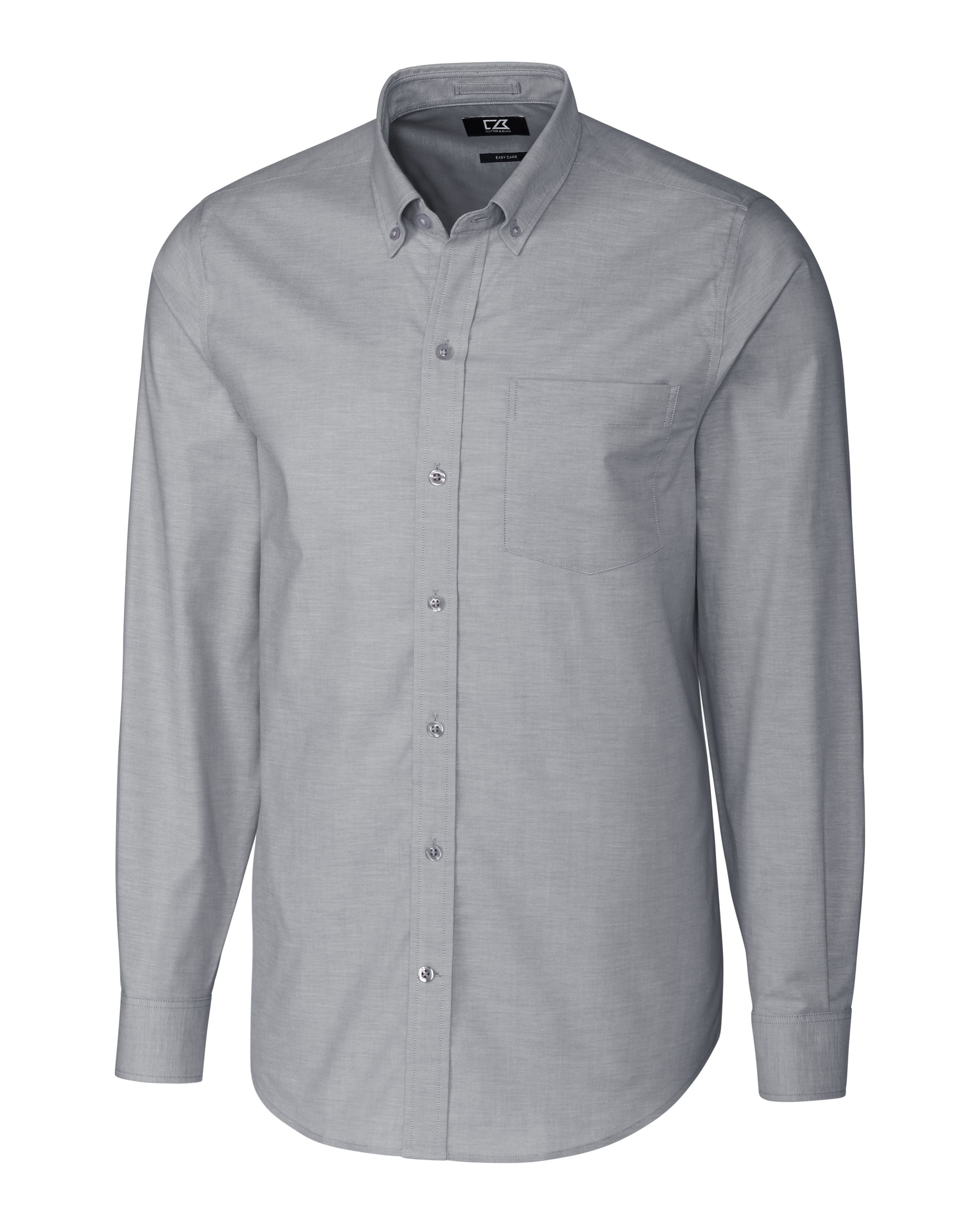 Stretch Oxford Mens Long Sleeve Dress Shirt