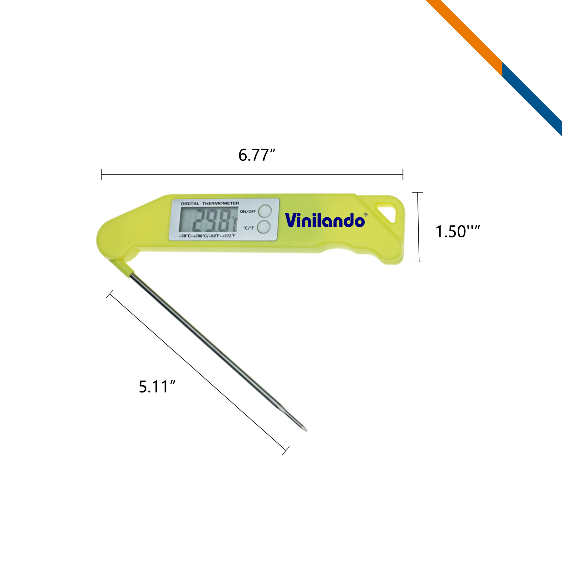 Venthir Foldable Digital Food Thermometer 8