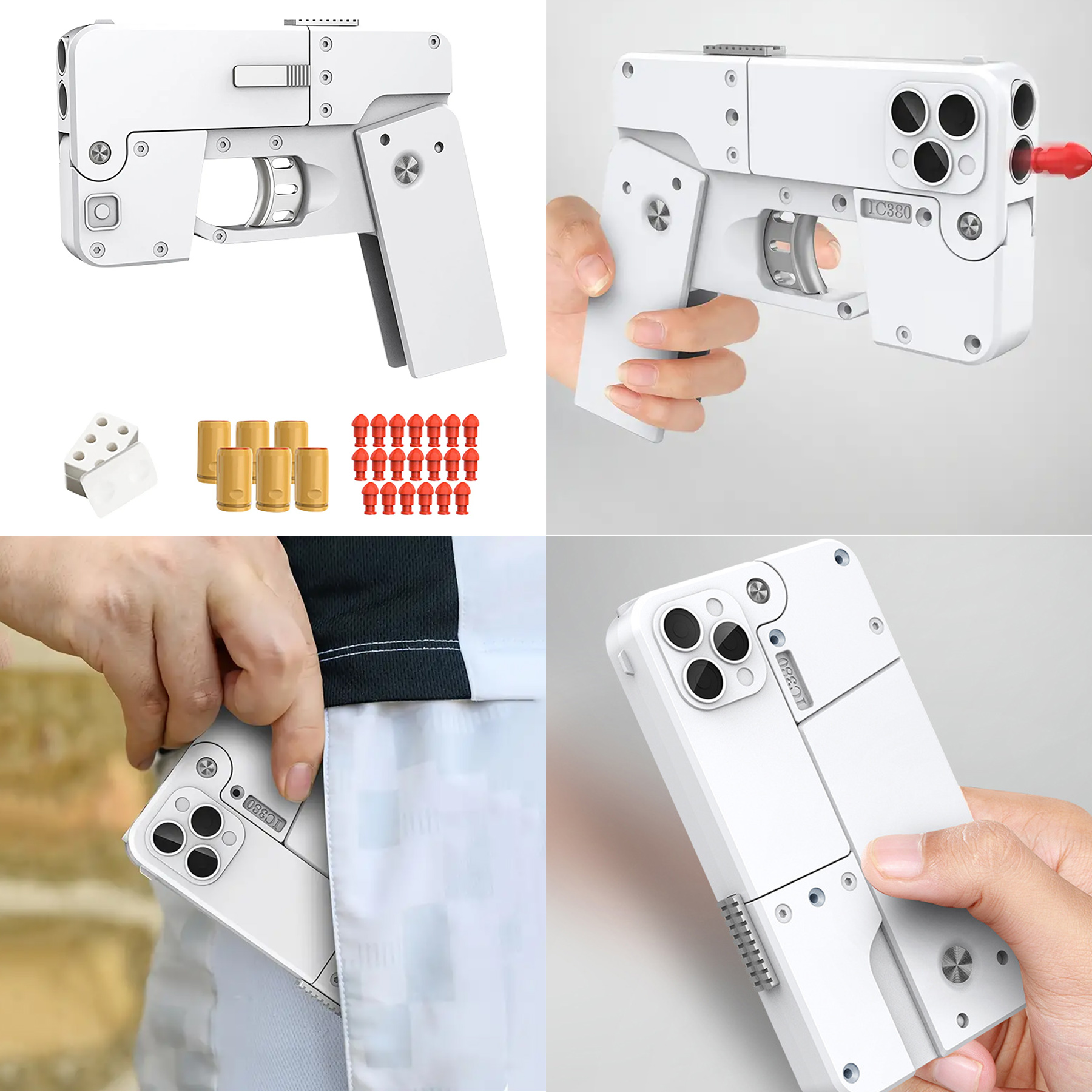 Folding Phone Shooting Toy 2