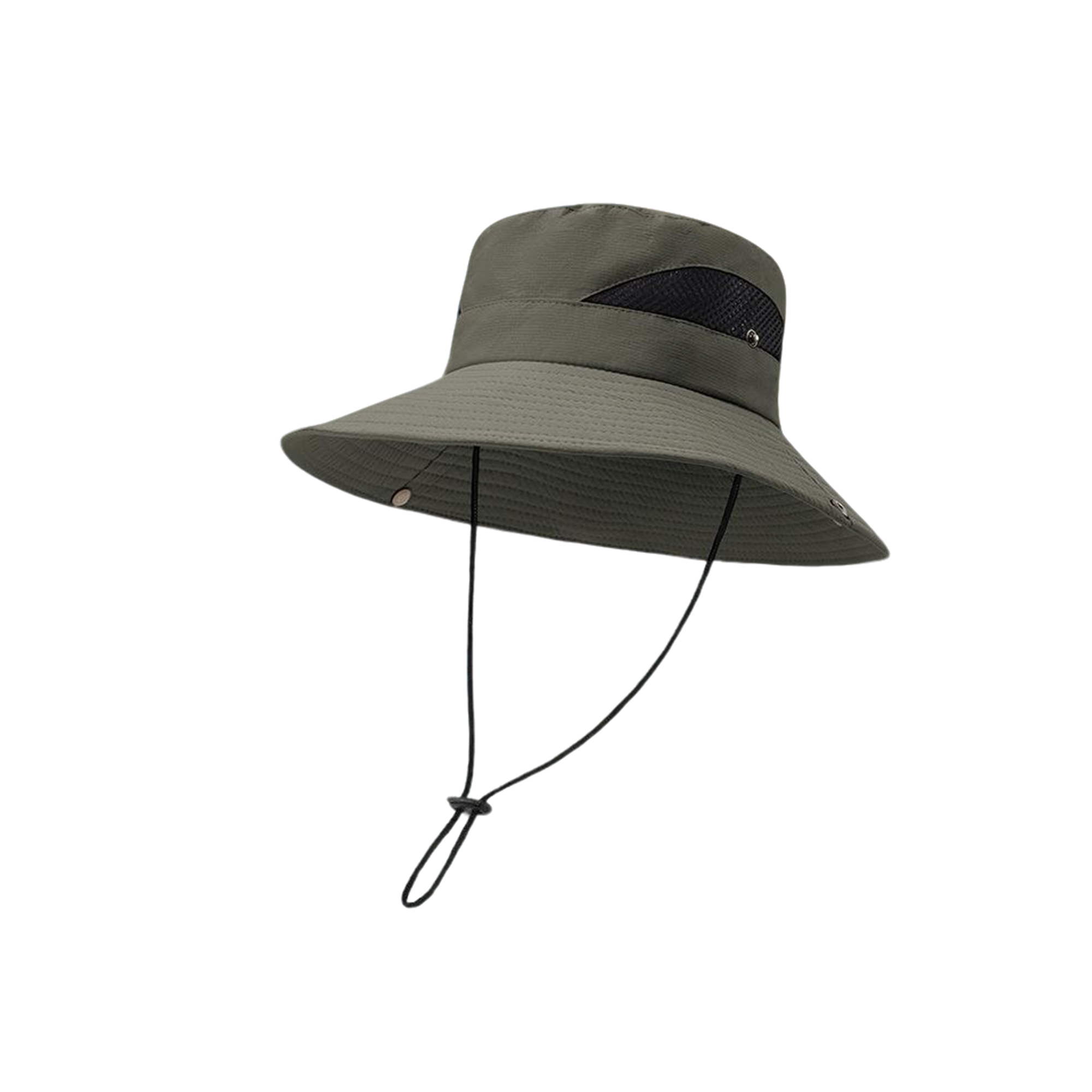 Wide Brim Bucket Hat With Adjustable Drawstring 5