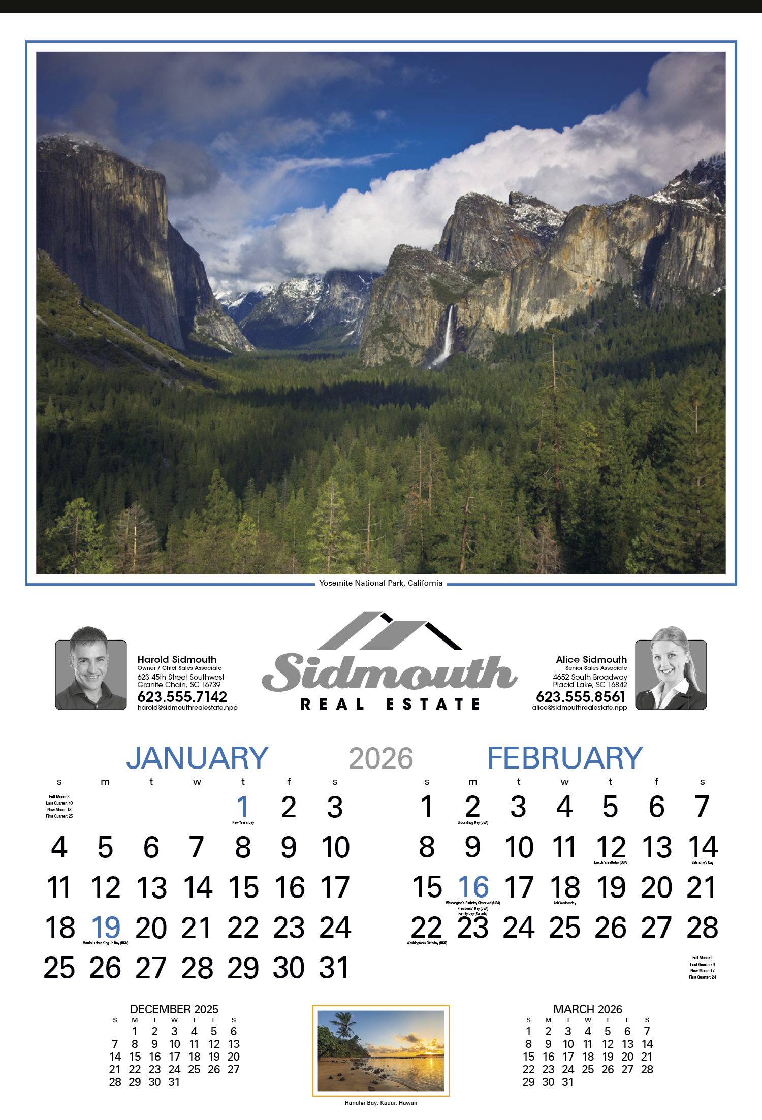 HotLine® Products Our Country® Executive Calendar 3