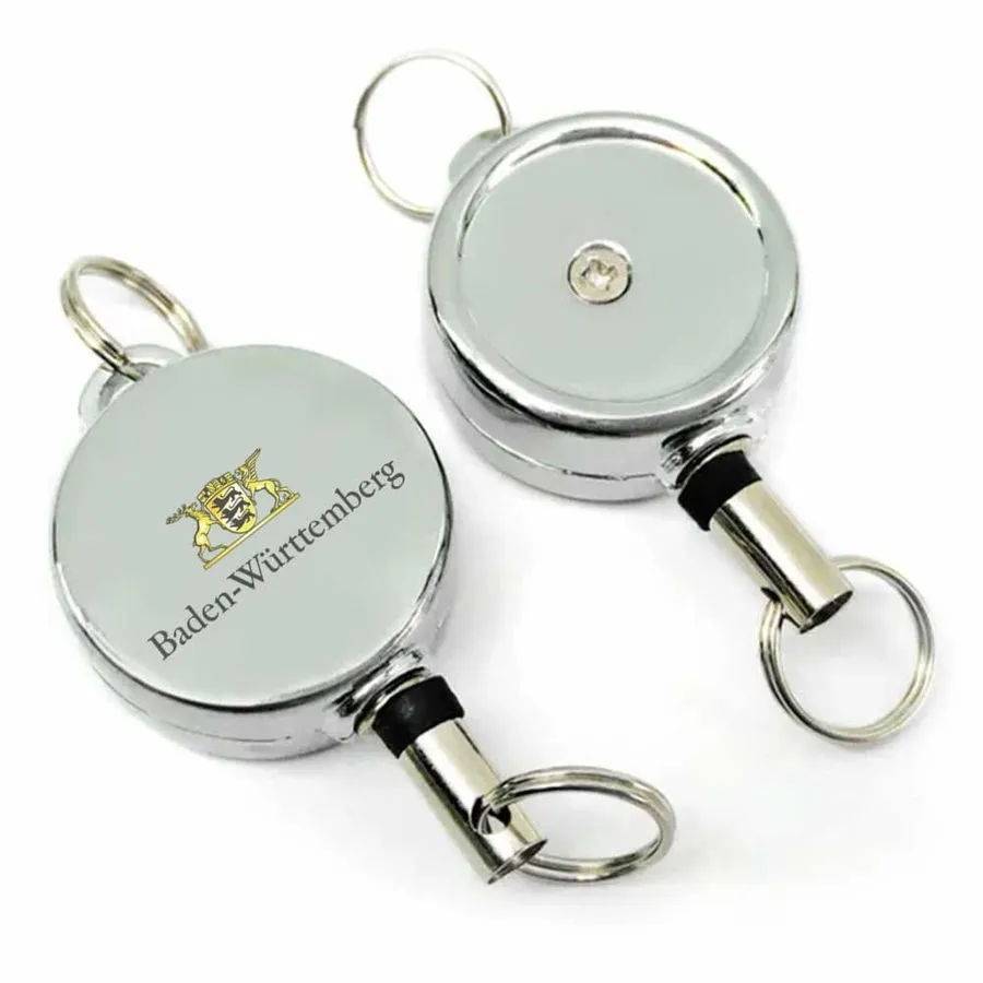 Silver Reel Keychain 5