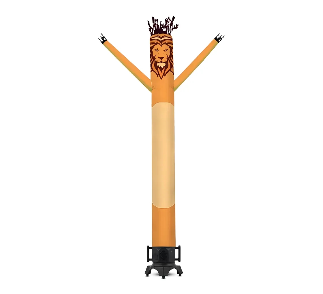 Lion Inflatable Tube Man Mascot with Blower 8