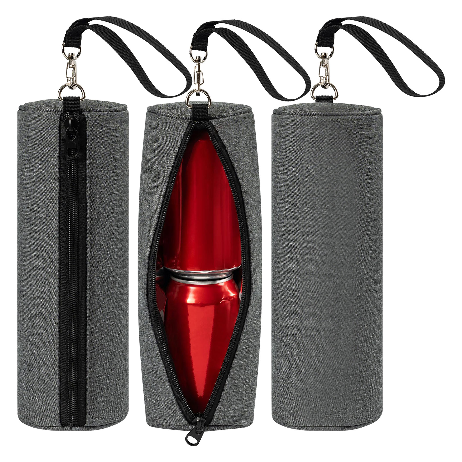 Outdoors Portable Cylindrical Beverage Cooler Bag 3