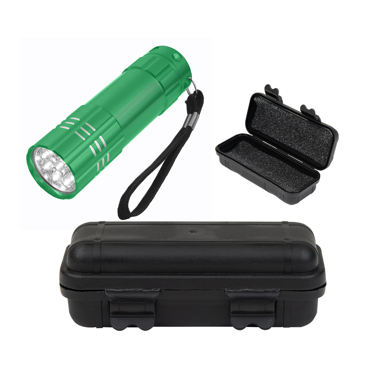 Be Adventurous Hard Case Kit, custom flashlight with logo imprint 5
