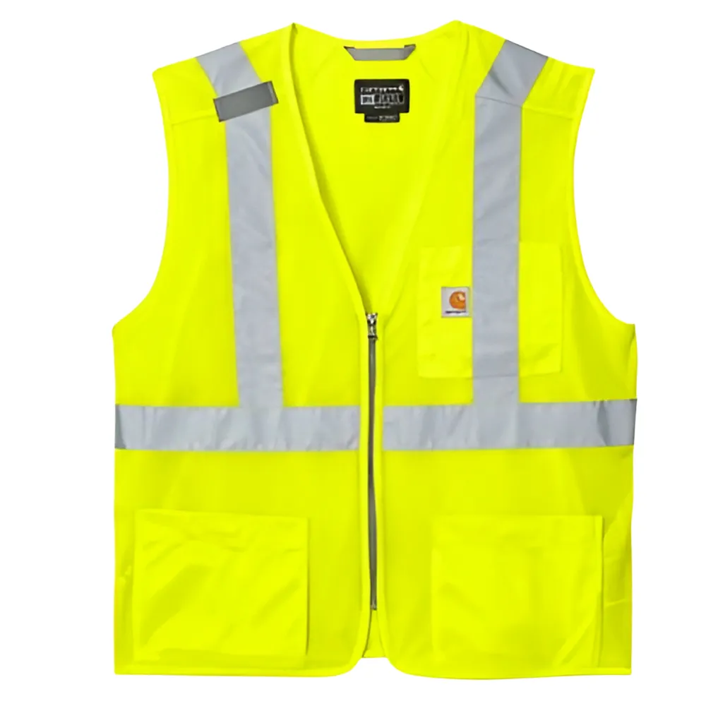 Carhartt(R) ANSI Class 2 Mesh Zip-Front Vest 1