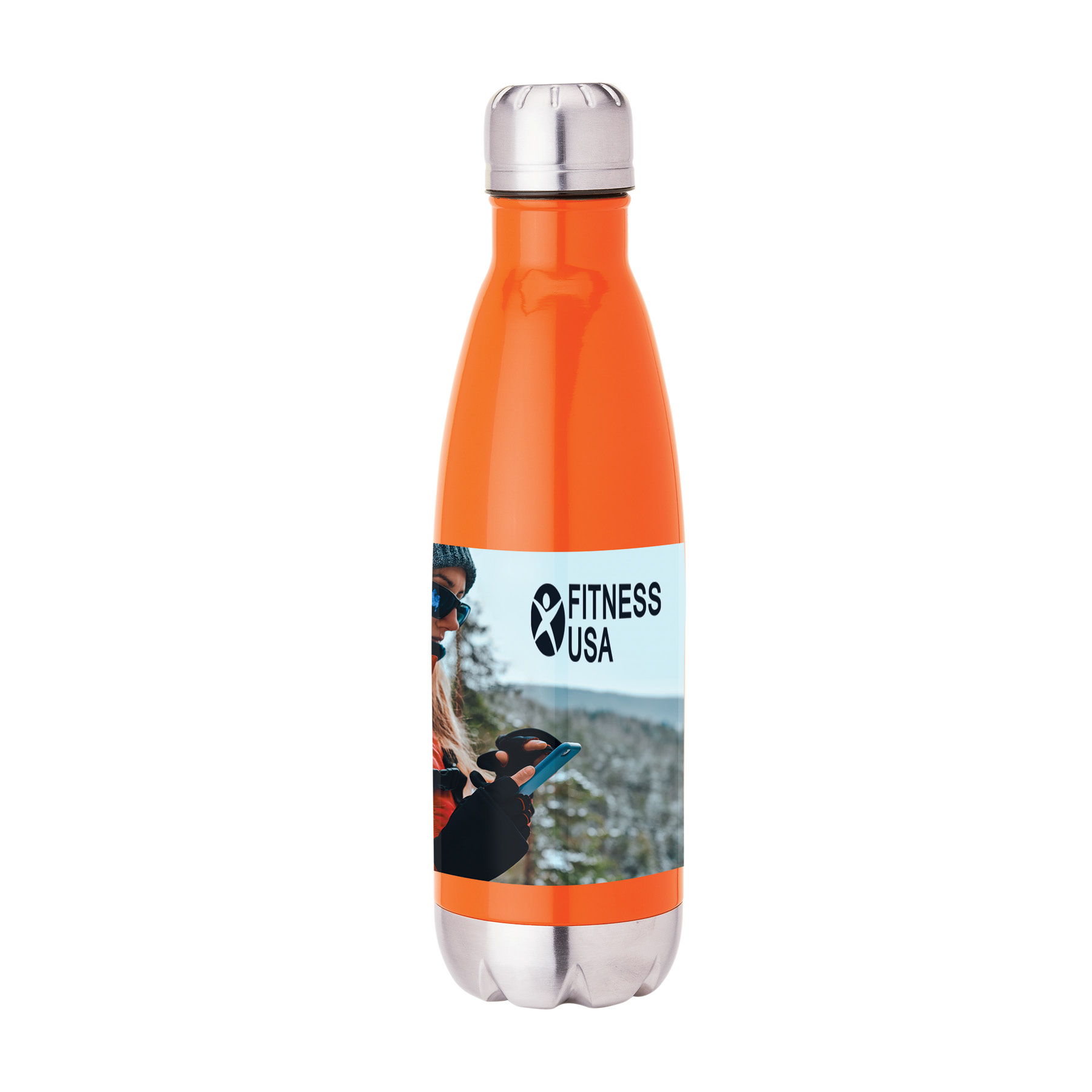 Solana 17 oz. 304 Stainless Steel Vacuum Bottle with Copper Lining 65