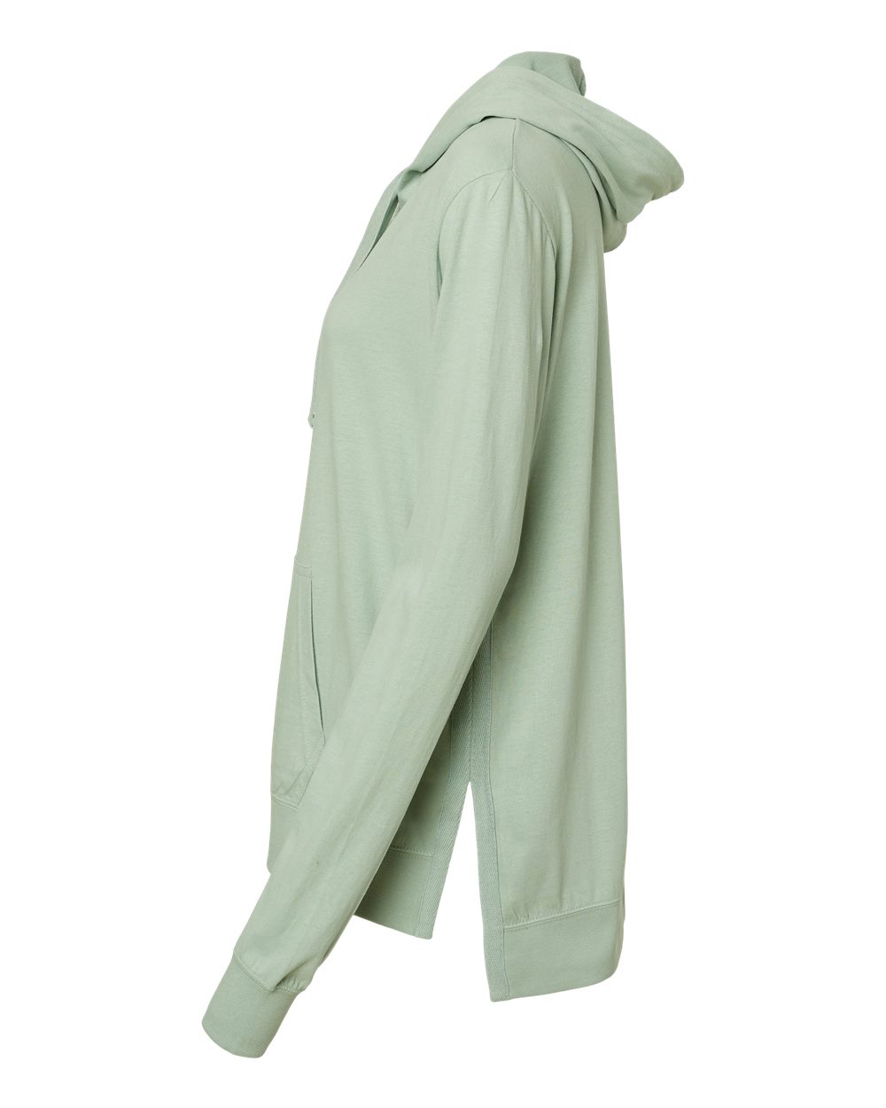 Women's Sueded Jersey Hooded Sweatshirt - W21404 6