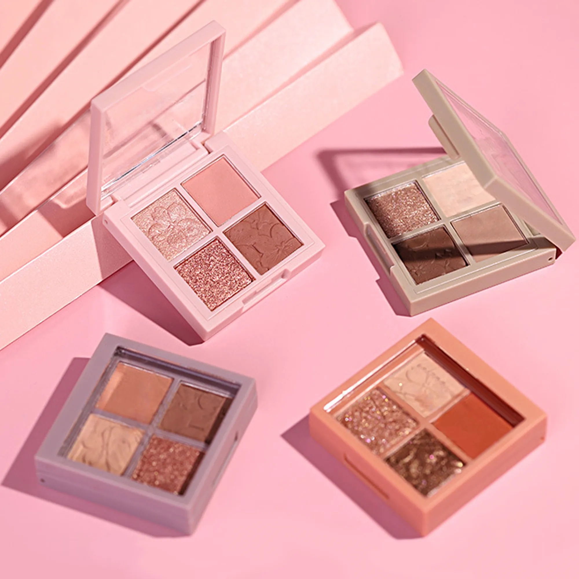 4-Color Eye Shadow Tray 4