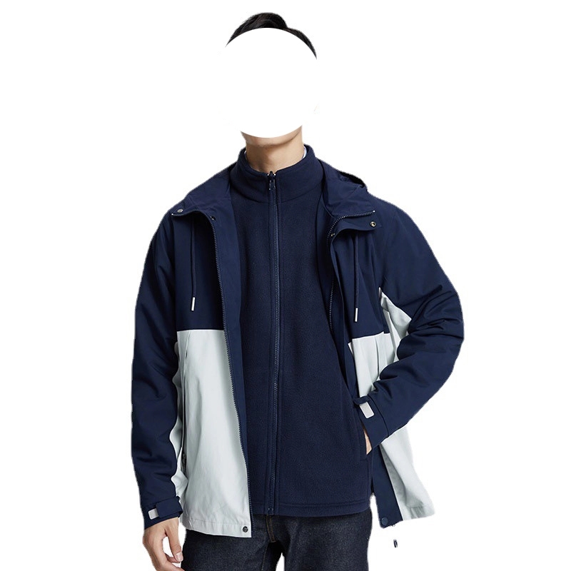 Waterproof Detachable 2-layer Hiking Jacket & Outdoor Coat 6
