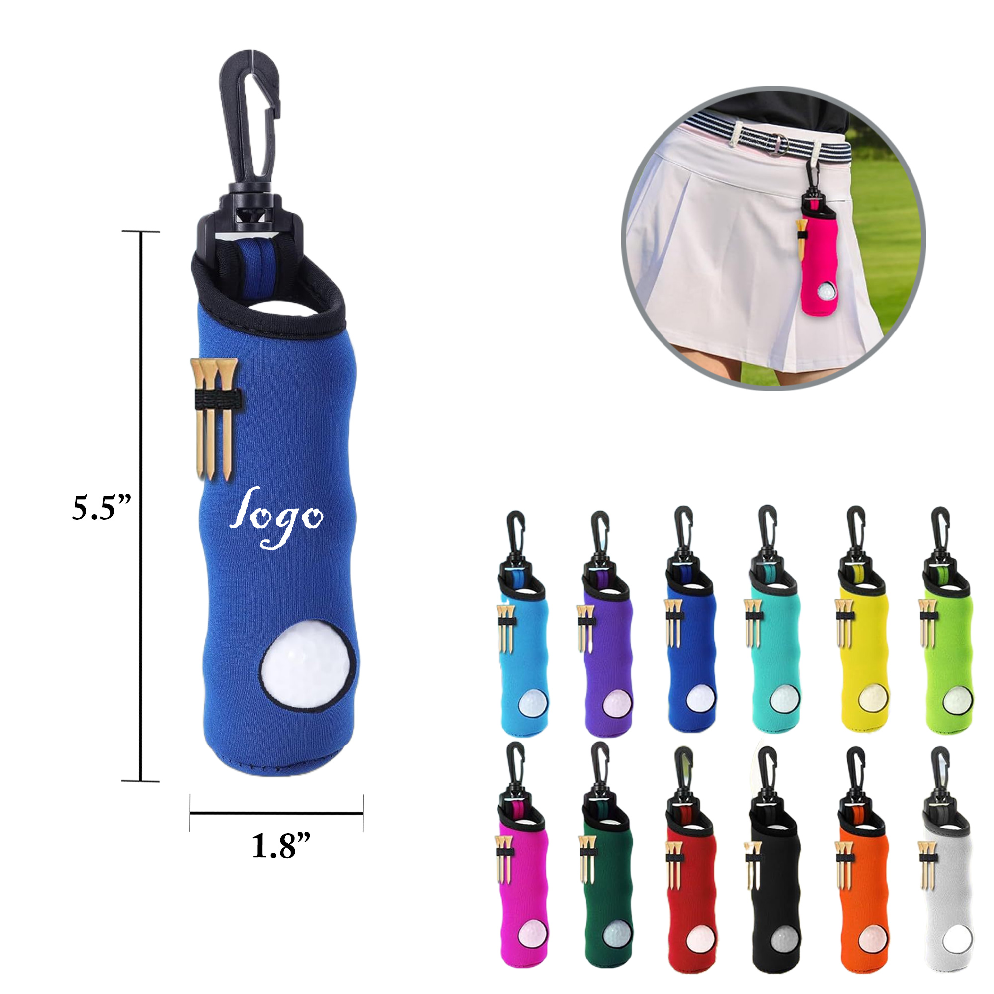 MOQ50 Neoprene Waterproof Golf Carry Bag 3