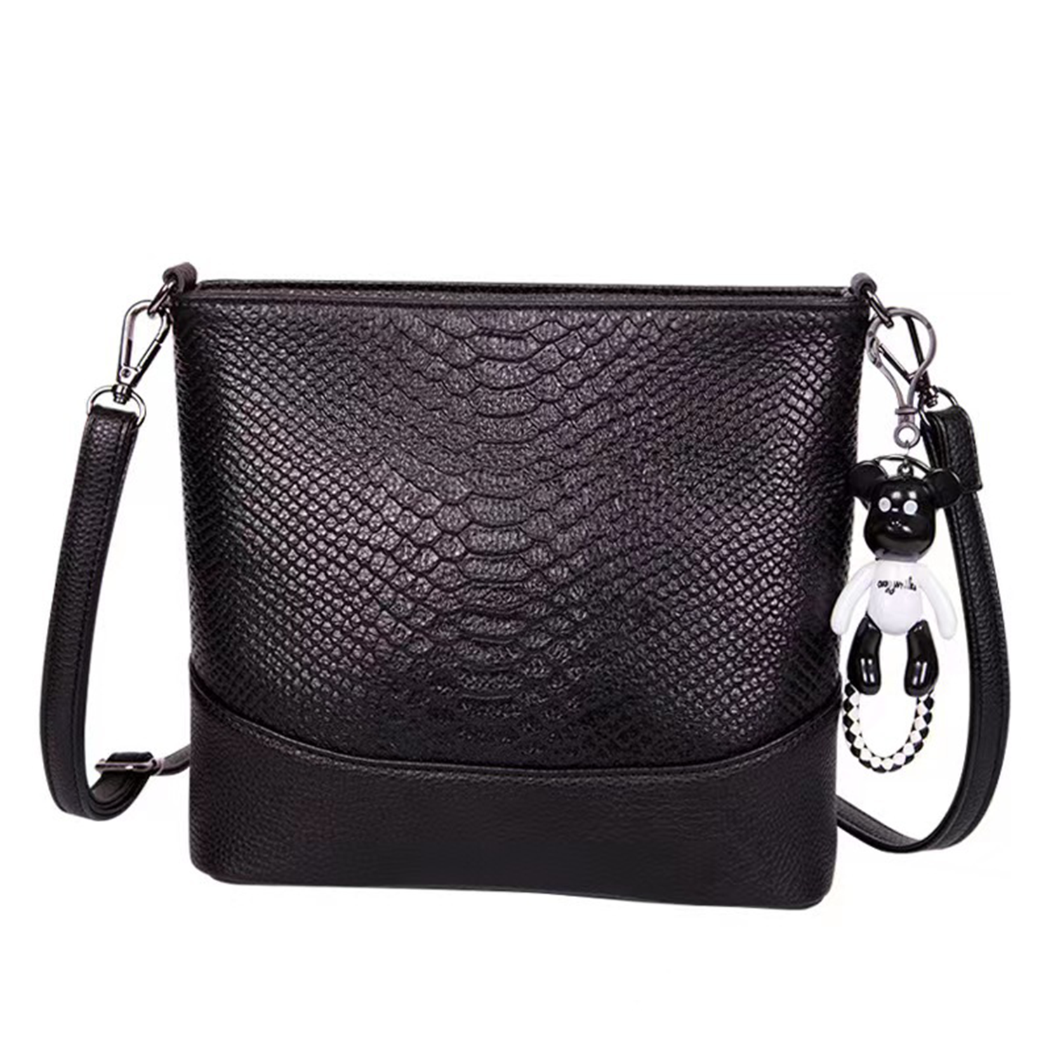Large-Capacity Vintage Soft Pu Leather Crossbody Bag 6