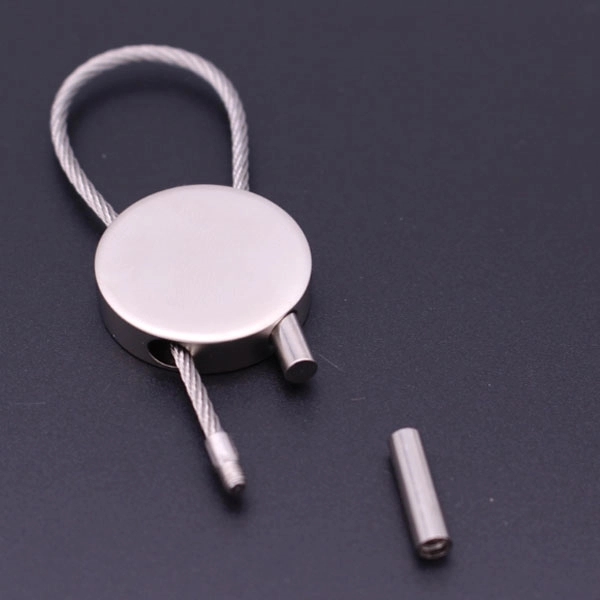 Wire Round Metal Key Ring 2