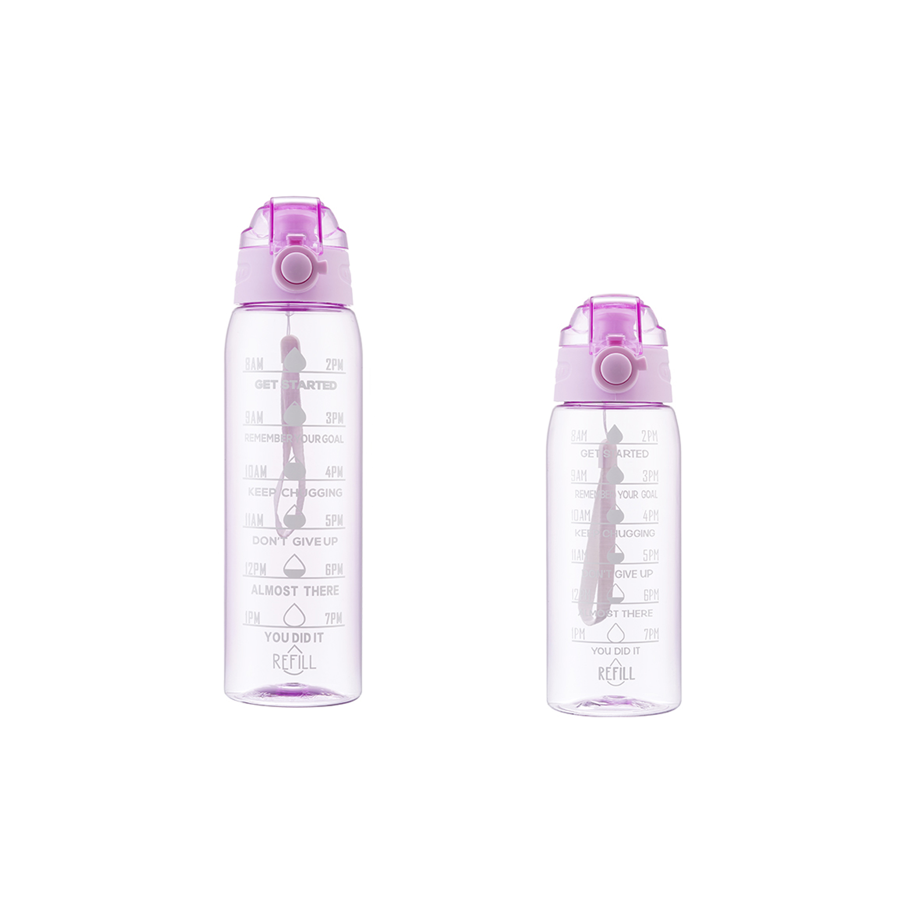 32 oz 24 oz Water Bottle With time Marker 3