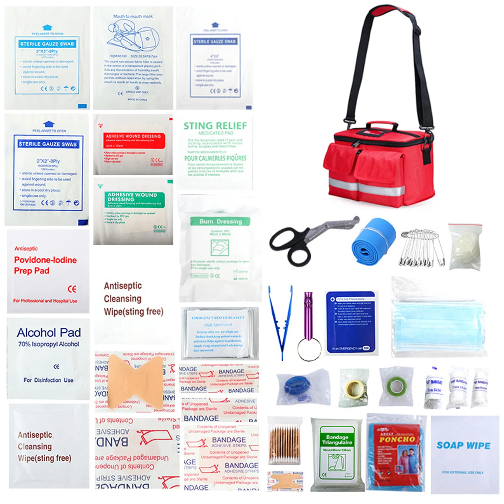 Professional 300 Piece First Aid Kit 1