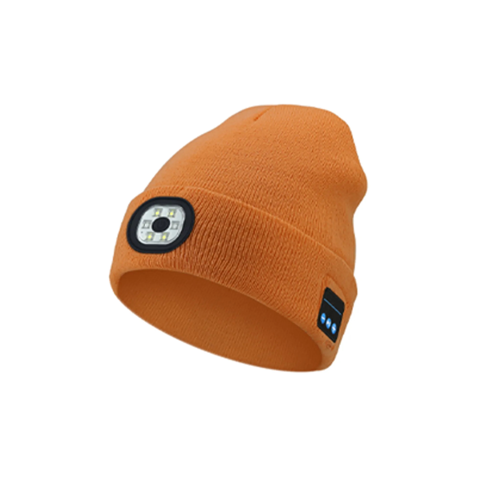 Bluetooth Music Knitted Hat with LED Luminous Lighting 11