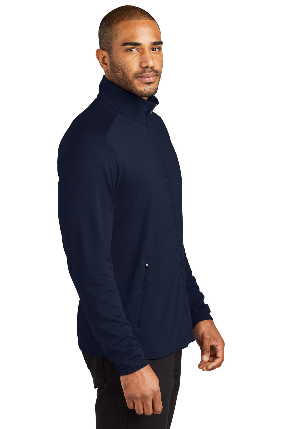 Port Authority® Accord Stretch Fleece Full-Zip 3