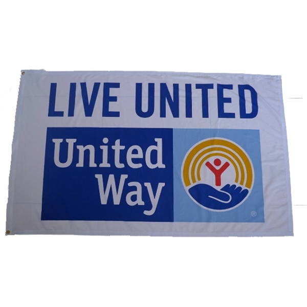 3' x 5' digital Sublimation flag 1