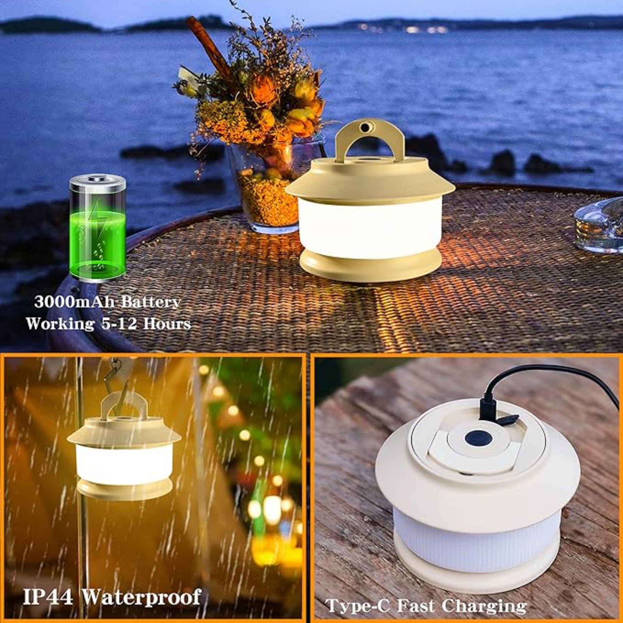Retractable Waterproof String Lights 3